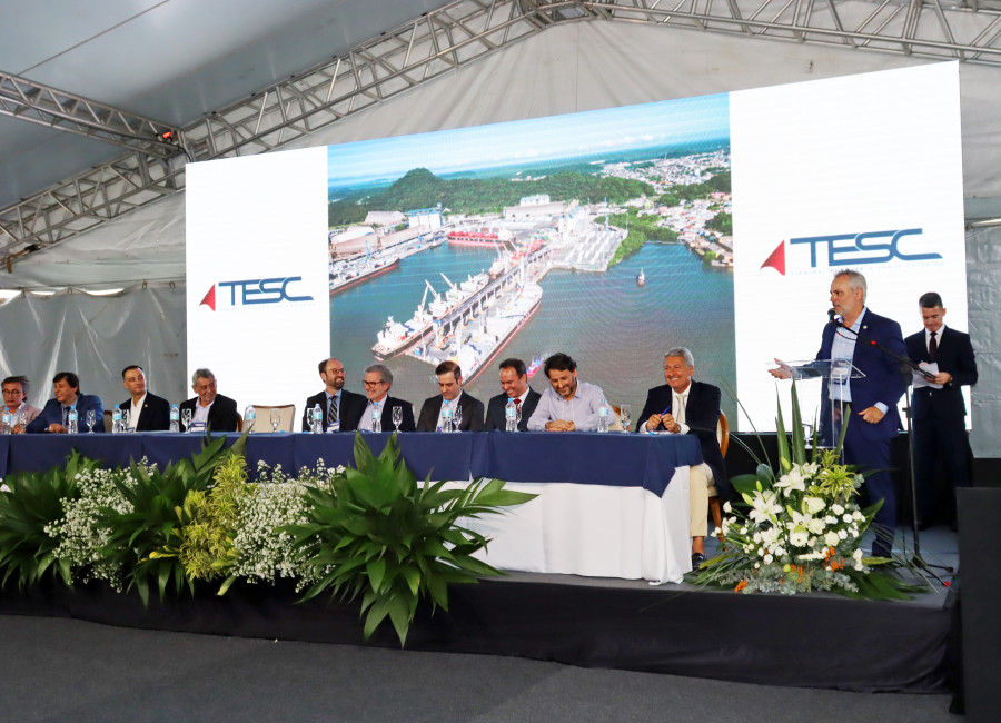 TESC Inaugura Projeto de Exportação de Grãos