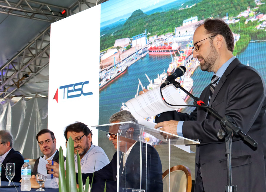 TESC Inaugura Projeto de Exportação de Grãos