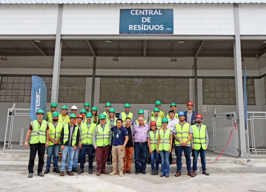 Mais Sustentabilidade, Mais Qualidade! Inauguração da Central de Resíduos no TESC. 