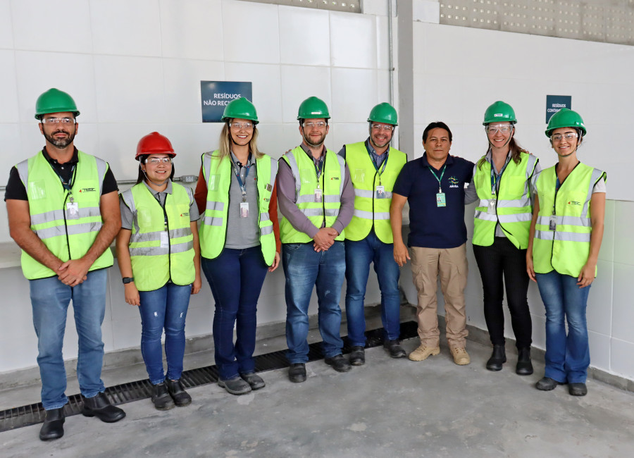 Mais Sustentabilidade, Mais Qualidade! Inauguração da Central de Resíduos no TESC. 