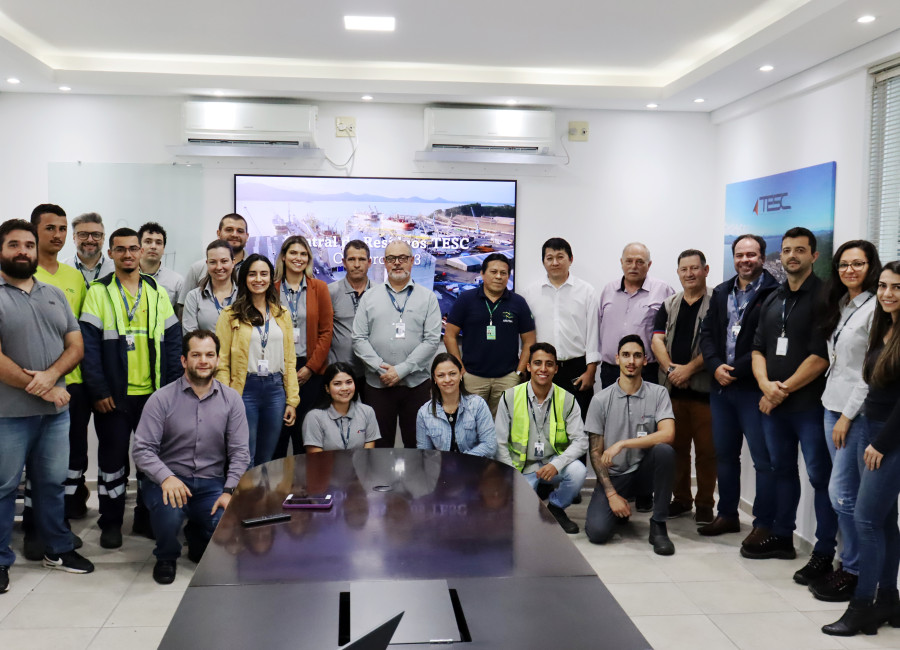 Mais Sustentabilidade, Mais Qualidade! Inauguração da Central de Resíduos no TESC. 