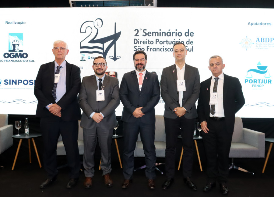 TESC Marca Presença no 2º Seminário de Direito do Trabalho Portuário em São Francisco do Sul