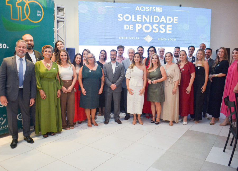 TESC Marca Presença na Posse da Nova Diretoria da ACISFS e no Compromisso com o Desenvolvimento