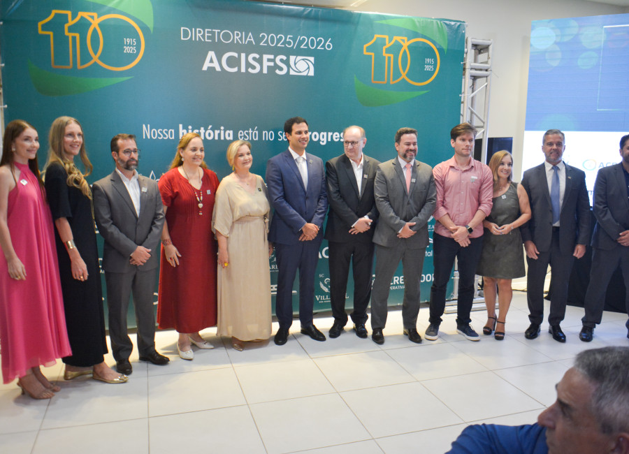 TESC Marca Presença na Posse da Nova Diretoria da ACISFS e no Compromisso com o Desenvolvimento